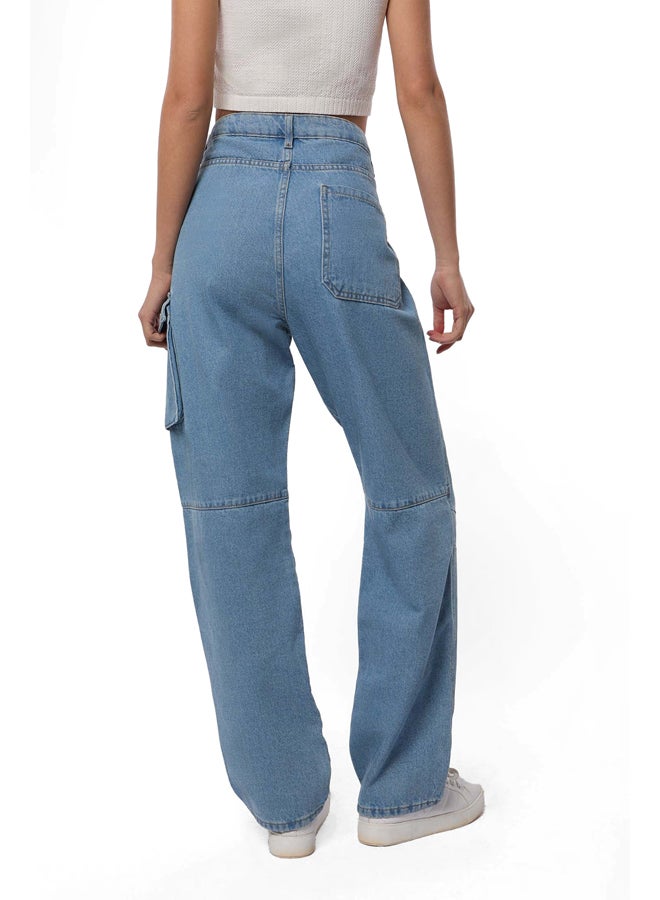 Premoda Fancy Cargo Denim Jeans - Image 3