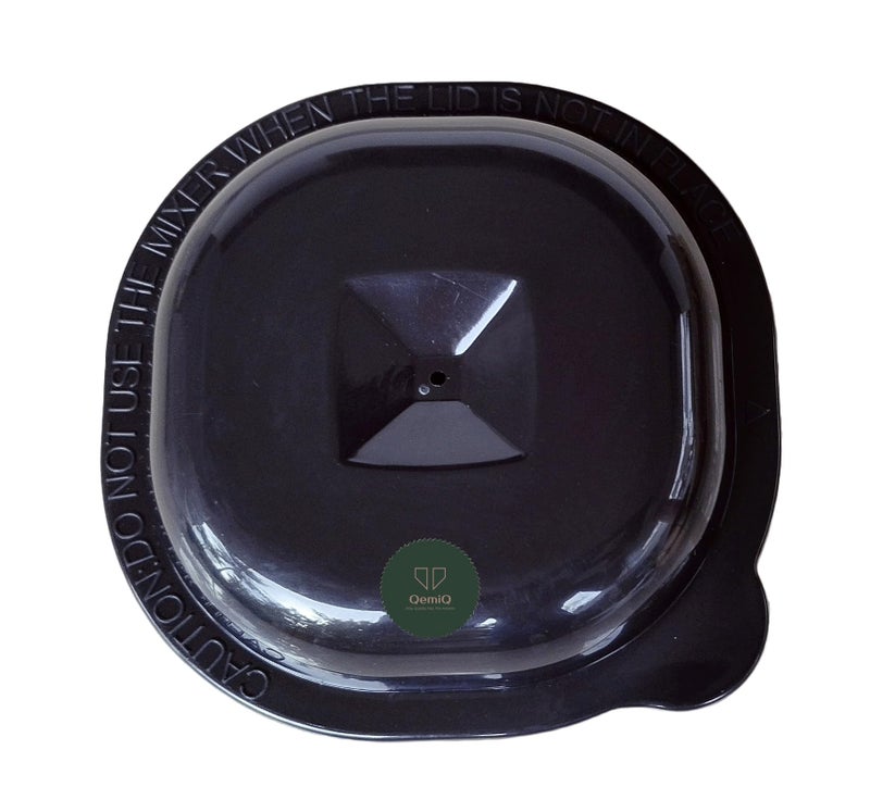 QemiQ®-'Food Processor' BIG Jar "LID With Silicon Gasket" Suitable for-Bajaj, USHA, Croma, MORPHY Richards, INALSA, Singer" (NOT INCLUDED JAR) (Lid size-12.1 cm) - Image 1