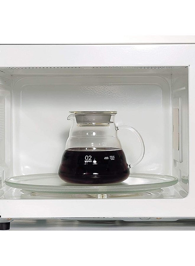 NIBEMINENT V60 Range Server Glass White 600ml - Image 4