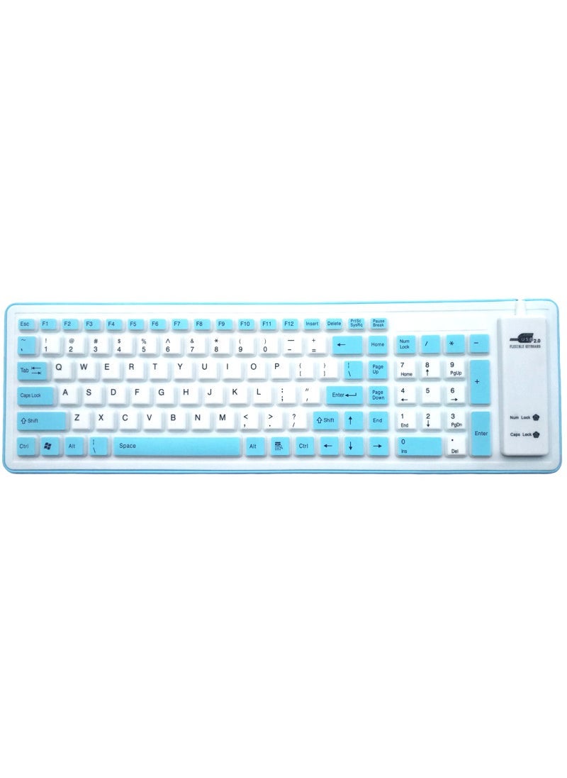 Generic 103-Key Wired Industrial Keyboard for Laptops Blue | Best Price ...