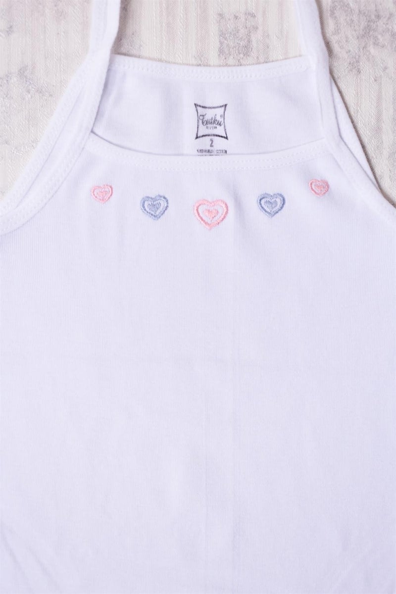 Tutku Passion 6-Piece Rope Strap Embroidered Undershirt  - Image 3