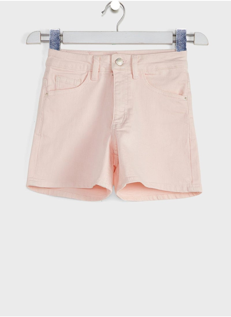 MANGO - Kids Denim Shorts - Image 1