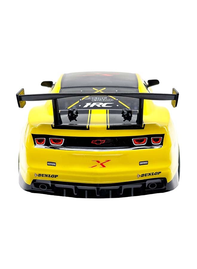 D-Power سيارة كامارو RC صفراء 1:10 – تحكم عن بعد 2.4GHz، بطارية قابلة للشحن USB 7.4V، سيارة أداء عالي للأطفال من عمر 6 سنوات فما فوق - Image 5