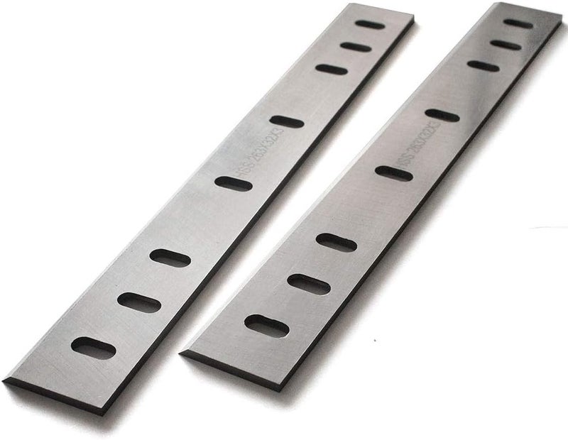 OSCARBIDE 10 inch HSS Planer Blades 2 Pieces/set,for Ryobi AP10 Replacement Planer Knives AP-10 Single Honed Cutting Edge 10.3”x1-3/8”x1/8” - Image 2