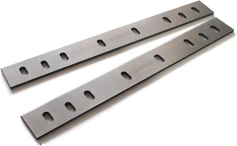 OSCARBIDE 10 inch HSS Planer Blades 2 Pieces/set,for Ryobi AP10 Replacement Planer Knives AP-10 Single Honed Cutting Edge 10.3”x1-3/8”x1/8” - Image 1