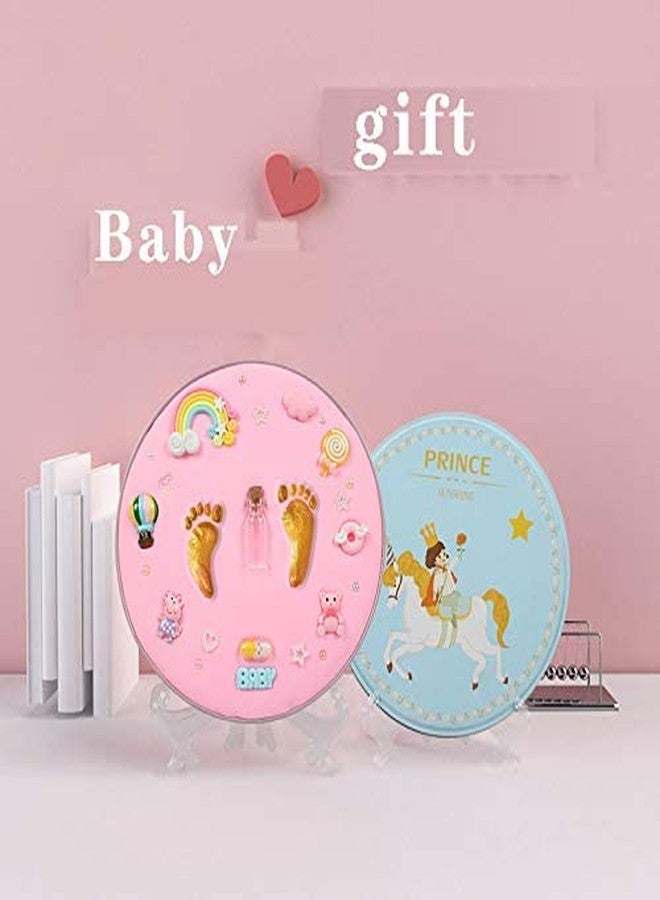 TGOPIT Baby Footprint Hand Foot Imprint Kit Casting Toys Print Handprint Newborn Souvenir Air Drying Soft Clay Mold Hundred Days Gift - Image 2