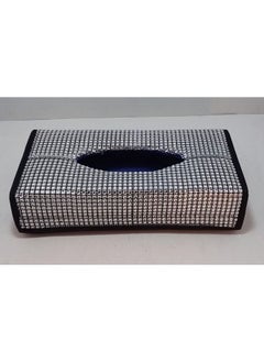 Generic Diamond Sparkle Rhinestone Tissue Box Holder  - Image 1
