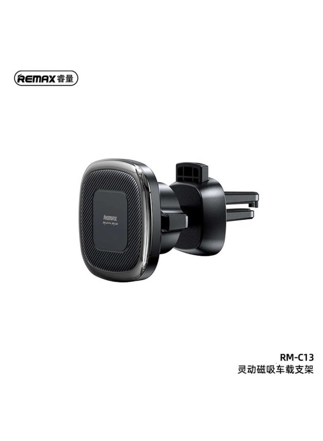 ريماكس حامل موبايل مغناطيسي للسيارة متوافق مع فتحات التهوية - Image 3