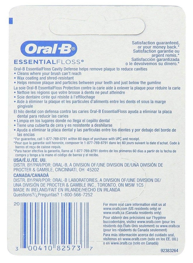 Oral-B 54 Yards Floss Essential Mint Wax (6 Pack) - Image 2