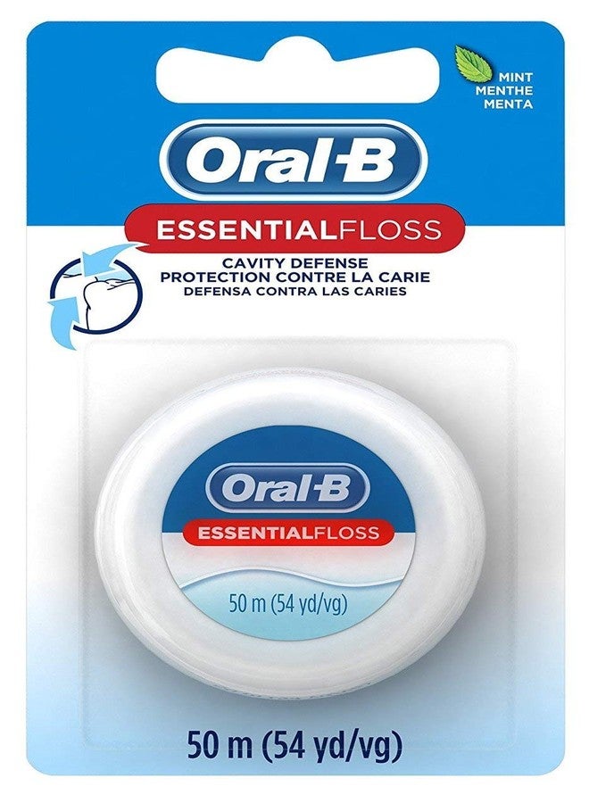 Oral-B 54 Yards Floss Essential Mint Wax (6 Pack) - Image 1