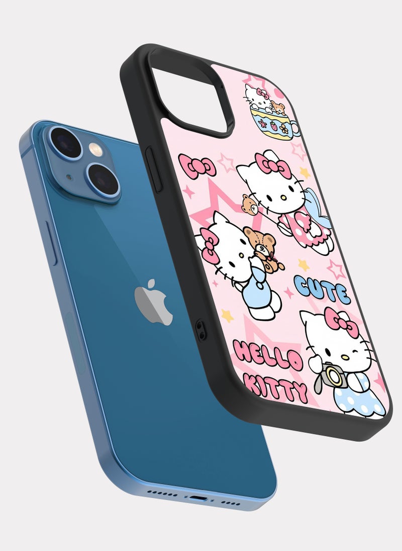 PXLAAT iPhone 13 case cover Hello Kitty Rosa - Image 2