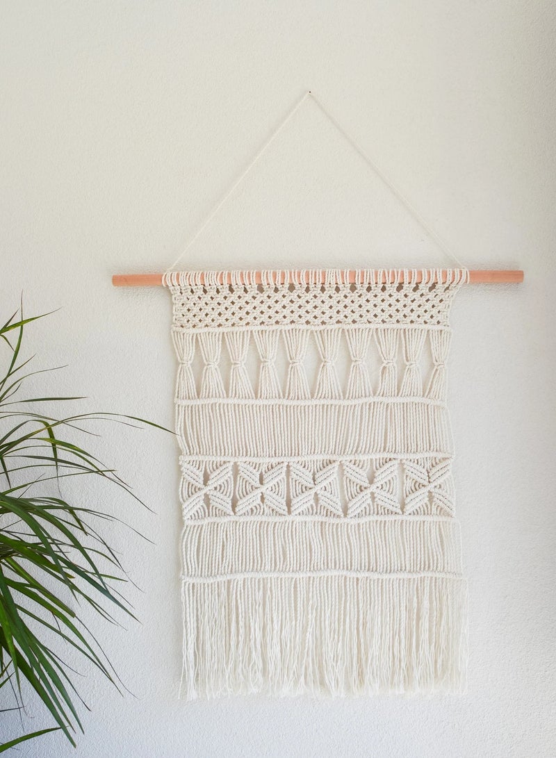 انتيكيانو جدارية حائط مكرمية - Image 1