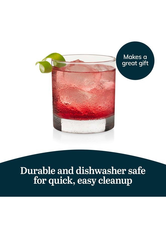 LIBBEY Heavy Base Rocks Cocktail Glasses, Set of 4 - Image 5