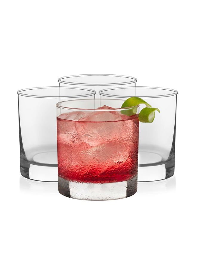 LIBBEY Heavy Base Rocks Cocktail Glasses, Set of 4 - Image 1