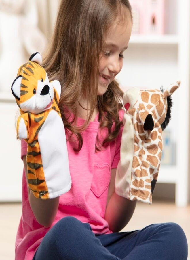 MELISSA & DOUG - Zoo Friends Hand Puppets - Image 3