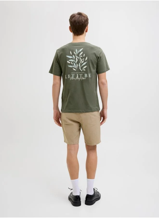 JJ Rebel by Jack & Jones JJ REBEL Graphic Print Crew Neck T-Shirt