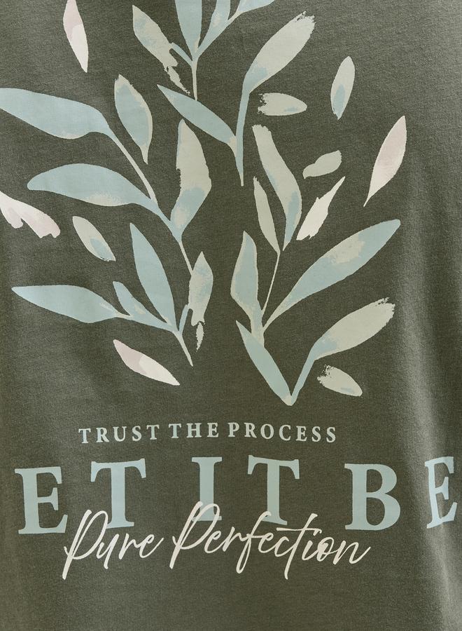 Rebel تي شيرت بقلنسوة بطباعة جرافيكية - Image 3