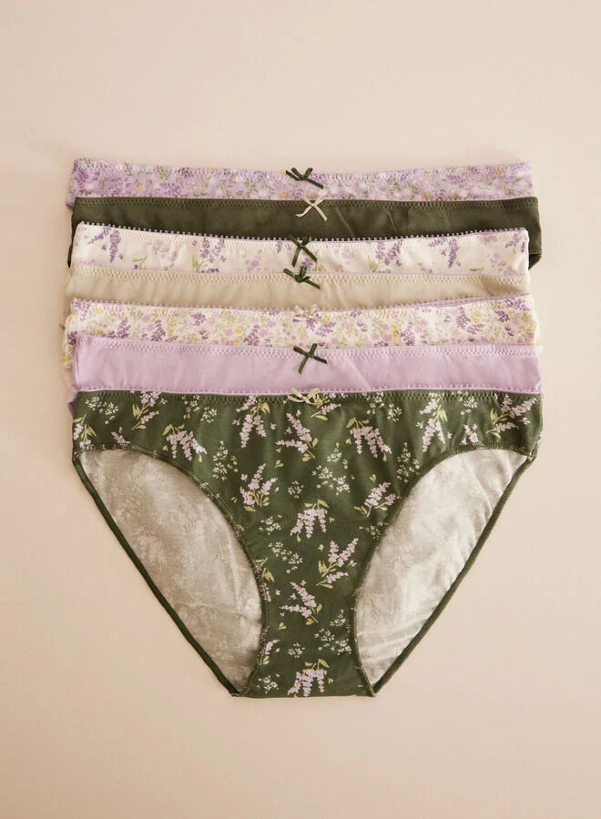 women'secret Classic lavender cotton panties 7