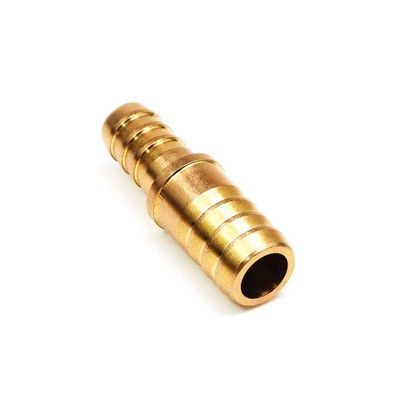 Joywayus Reducing Barb Reducer ID Hose Barb 3/8" Large (11mm) × 1/2" Large (14mm) Adapter Brass Fitting - Image 5
