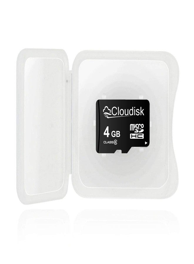 Cloudisk Pack of 2 Micro SD Card 4GB Flash Memory Card C6 Micro SDHC with SD Adapter (4 GB) - Image 4