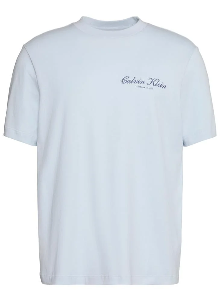 Calvin Klein Jeans  Embroidered Logo T-shirt for Men | Best Price UAE