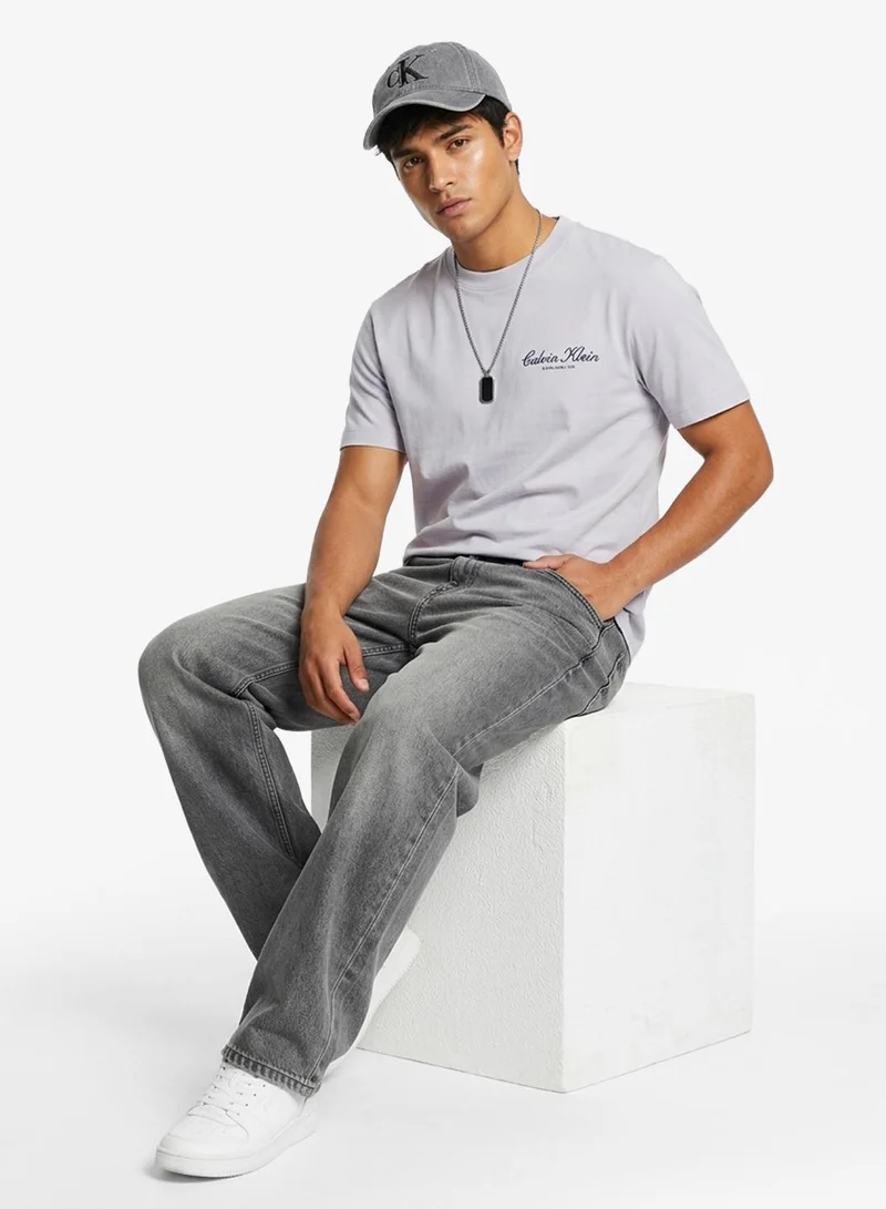 Calvin Klein Jeans Embroidered Logo T-shirt