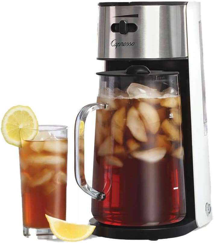 624.02 Iced Tea Maker with 80-ounce Glass Carafe and Removable Water Tank