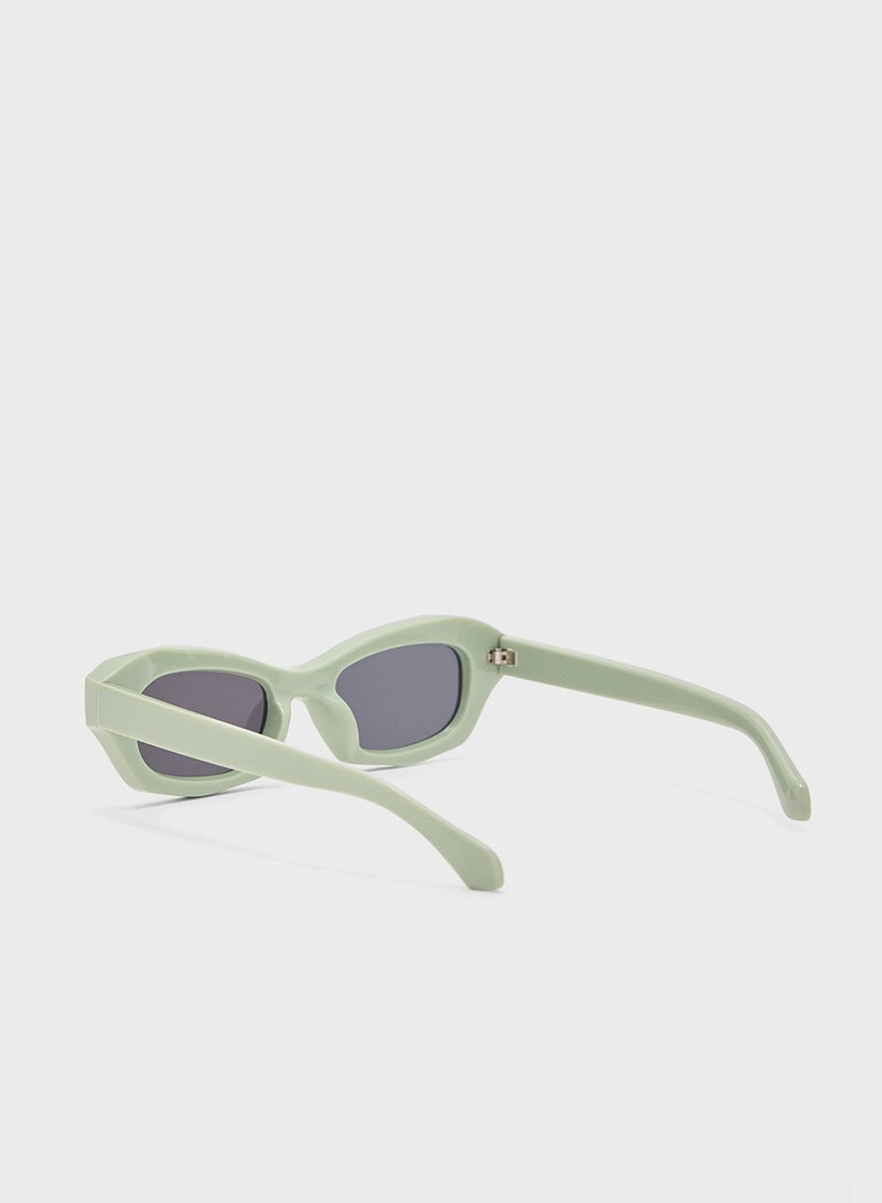 Ginger Rectangular Len Sunglasses  - Image 2