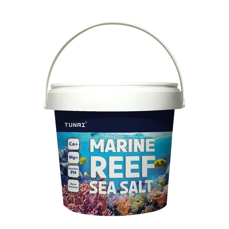 TUNAI Marine Coral Reef Base Aquarium Salt for Marine Fish Aquarium (Particles, 1KG) - Image 1