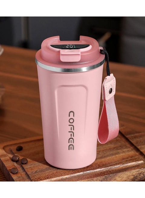 Intelligent Digital Display 510ml 304 Stainless Steel Coffee Cup Thermal Mug Office Termal Cafe  Travel Insulated Bottle