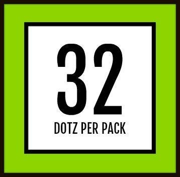 Golfdotz - Golf Ball Markers, Unique Golf Ball Stamps and Golf Ball Stickers for Marking Golf Balls, Durable Golf Ball Decals, Golf Accessories for Men and Women, Lucky Clover (32 Count) - Image 5