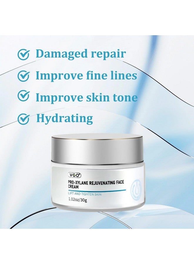 VGO VGO Pro-Xylane Active Cream - Plumping & Firming, Daily Face Repair Moisturizer Hydrating for All Skin Types 30g / 1.02oz  - Image 5