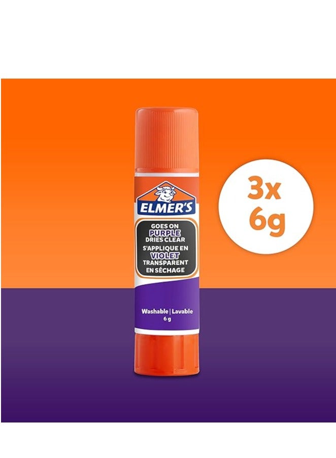 إلميرز 3 قطع من أعواد الصمغ الأرجوانية المختفية - Image 3