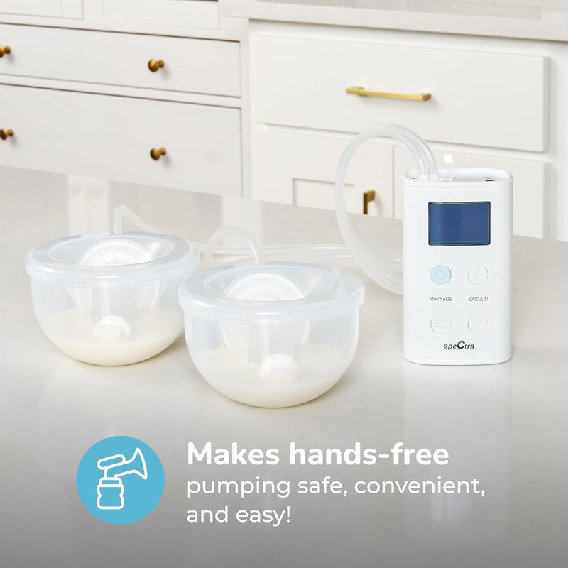 Spectra  CaraCups Wearable Milk Collection  Compatible with Spectra Breast Pumps  24mm - Image 3
