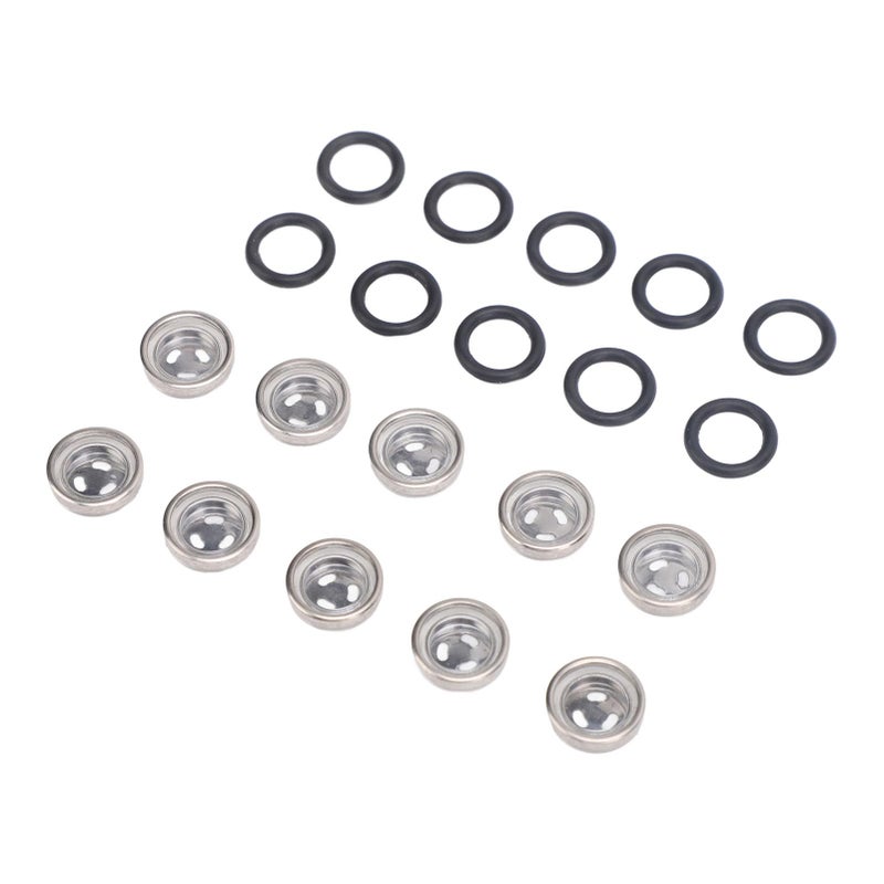 18MM Brake Master Cylinder Sight Glass with O Ring Durable Lens Clear View Replacement for ATV - Image 4