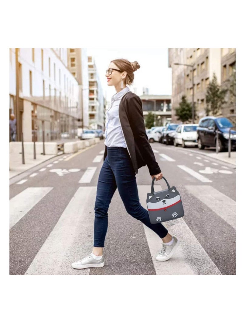 Barakah Lunch Bag, Tote Bag for Women Wide Open Insulated Cooler Bag, Water-Resistant Thermal Leak-Proof Lunch Organizer for Men Girls Children Outdoor Picnic Work - Image 2