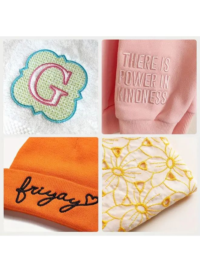 4Pcs Water Soluble Wash Away Embroidery Stabilizer Transparent Film For Applique Patchwork - Image 2
