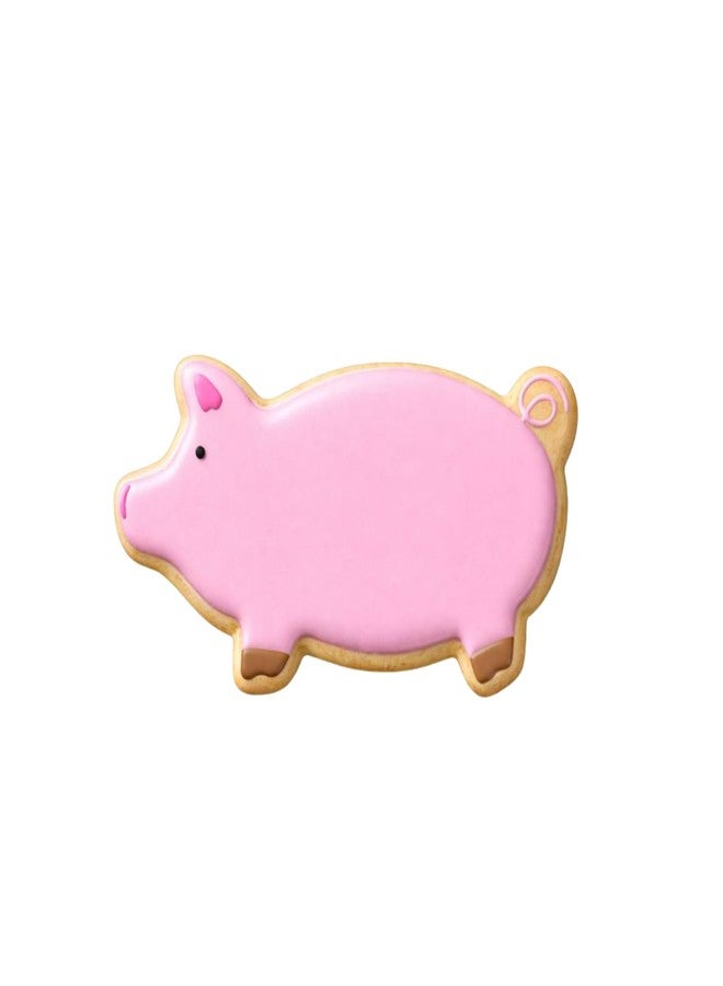 Foose Marranitos Pig Cookie Cutter 5 Inch -Tin Plated Steel Cookie Cutters - Marranitos Pig Cookie Mold - Image 3