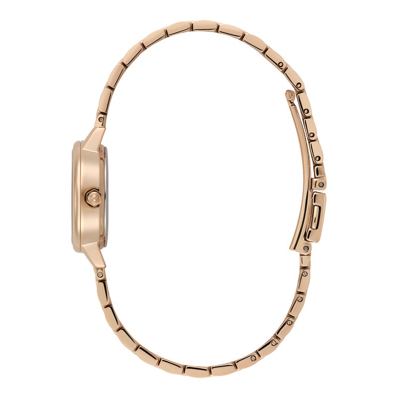 OLIVIA BURTON Round Analog Women'S Ionic Plated Rose Gold Steel Case  Watch - Image 4
