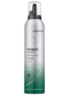 Joico Power Whip Whipped Foam | For Most Hair Types | Add Volume & Body | Thermal Heat, Humidity, & Pollution Protection | Boost Shine | Control Frizz & Flyaways | Silicone & Paraben Free - pzsku/Z869C43DE1E6D9CDEEE06Z/45/_/1732368037/4abc9b9e-2c1f-4042-b73e-a88f52c0631b