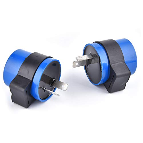 RUTU 6V 12V Motorcycle Flasher 2 Pin Relay Turn Signal Indicator with Beeper Water Proof - Image 3