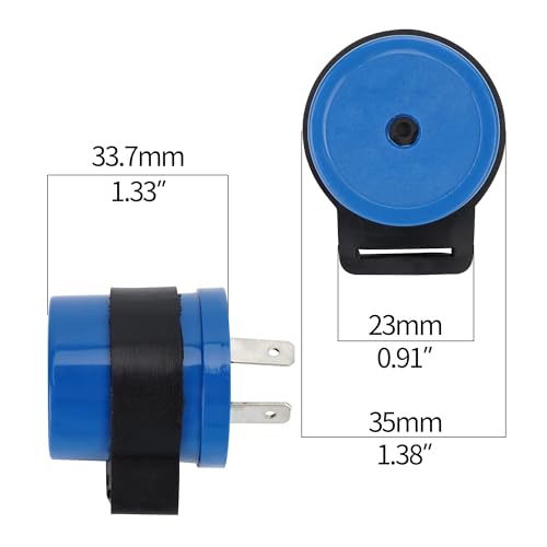 RUTU 6V 12V Motorcycle Flasher 2 Pin Relay Turn Signal Indicator with Beeper Water Proof - Image 4