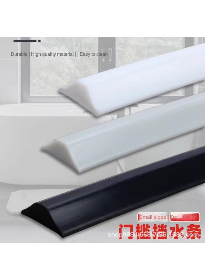 Bluejw Bathroom Water Barrier Sanitary Door Bedroom Door Threshold Bar Shower Room Dry And Wet Separation Waterproof Fixed Waterproof Floor - Image 4