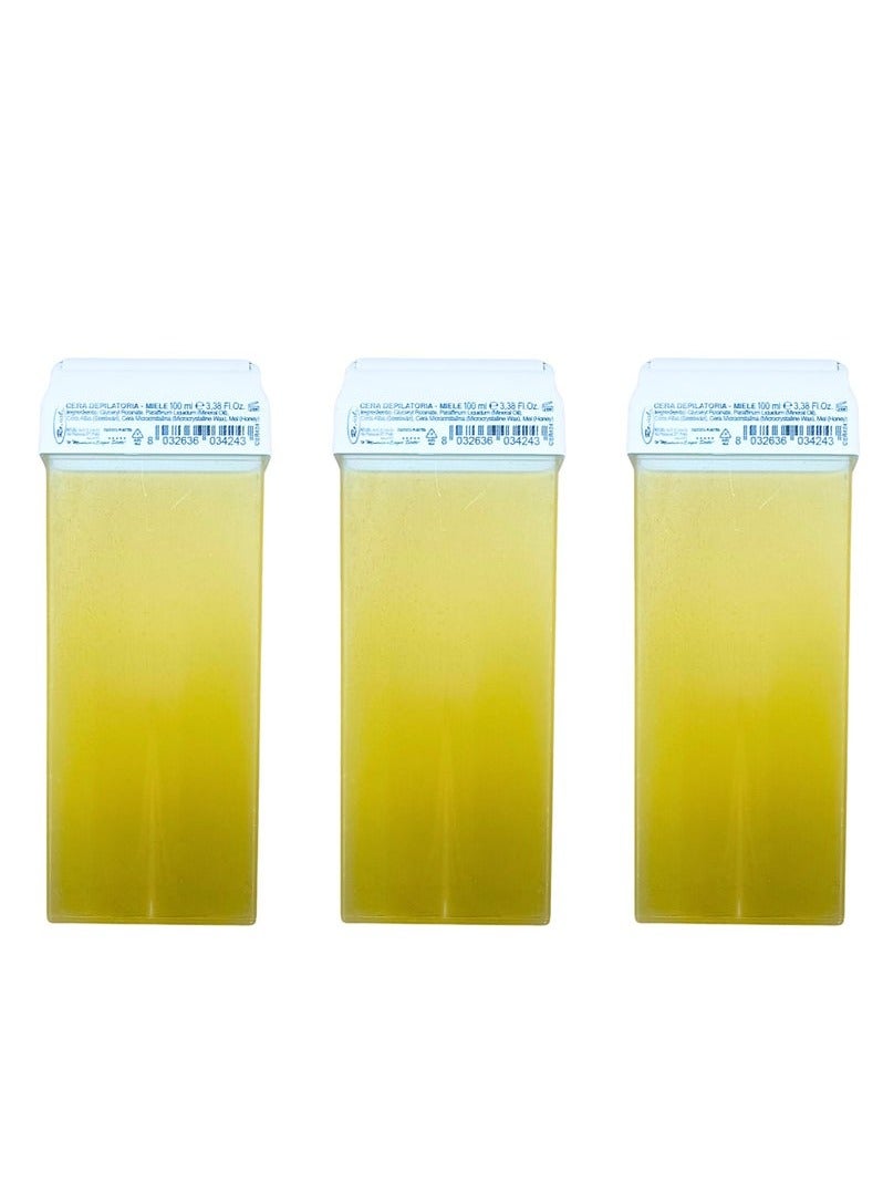 رويال شمع رويال رول أون بالعسل 100 مل (3) قطع