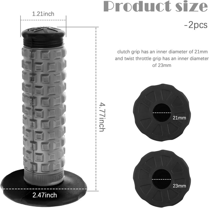 KIFIDAN 7/8'' Motorcycle Handlebar Grips - Image 2