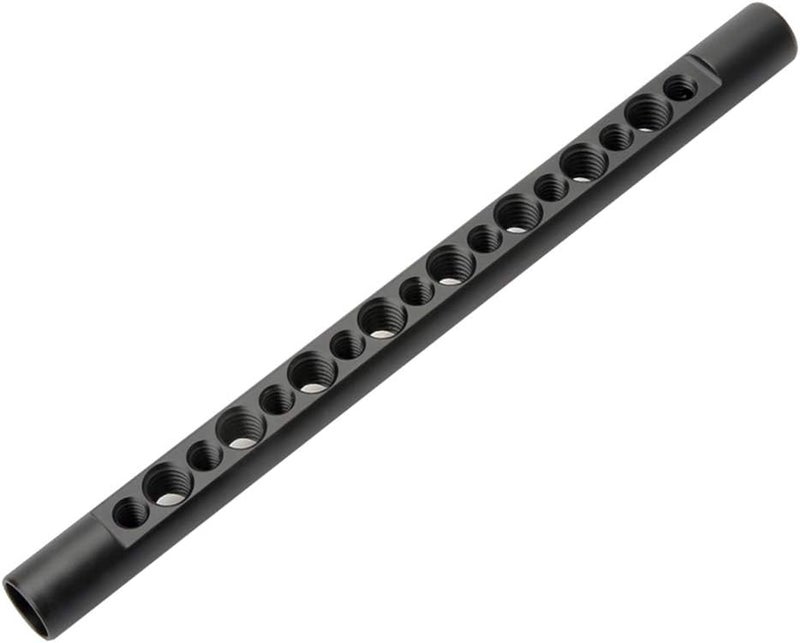 NICEYRIG 7.7 Inch 15mm Cheese Rod with 1/4 3/8 Locating Holes for DSLR Camera Cage Rig System - 074 - Image 1