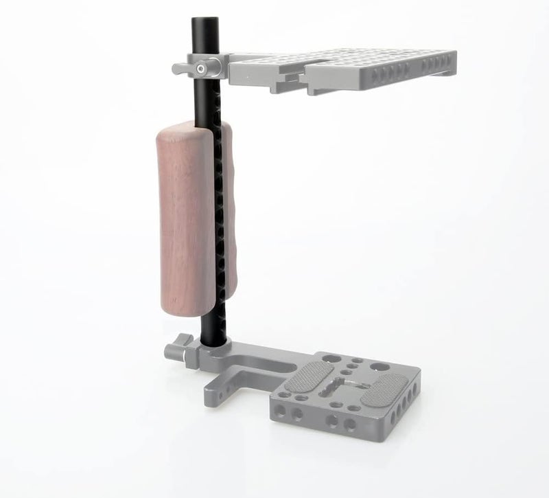 NICEYRIG 7.7 Inch 15mm Cheese Rod with 1/4 3/8 Locating Holes for DSLR Camera Cage Rig System - 074 - Image 4