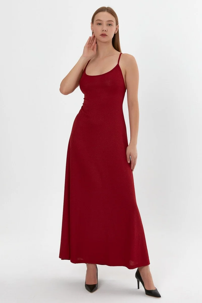 الكسندر جاردي Spaghetti Strap Midi Dress