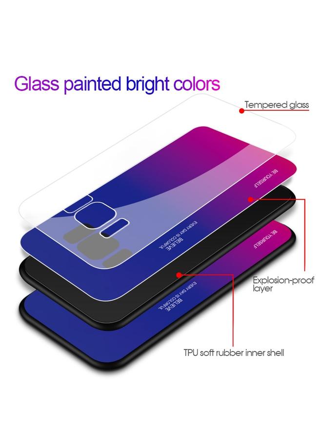 Zaboon Case For Galaxy S8 Gradient Color Glass Case - Image 3