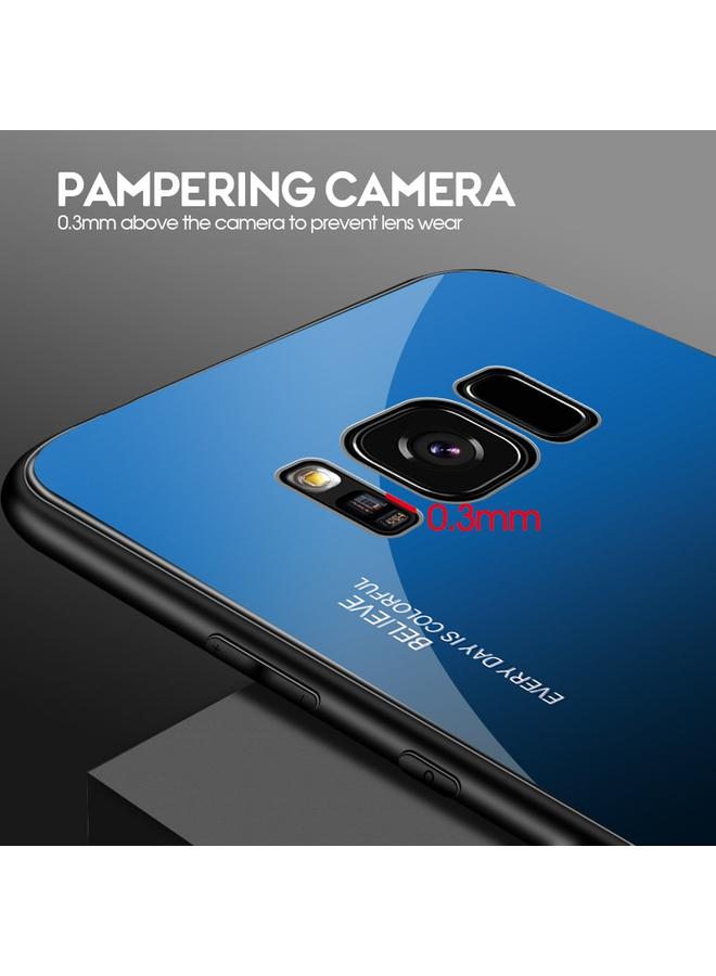 Zaboon Case For Galaxy S8 Gradient Color Glass Case - Image 4